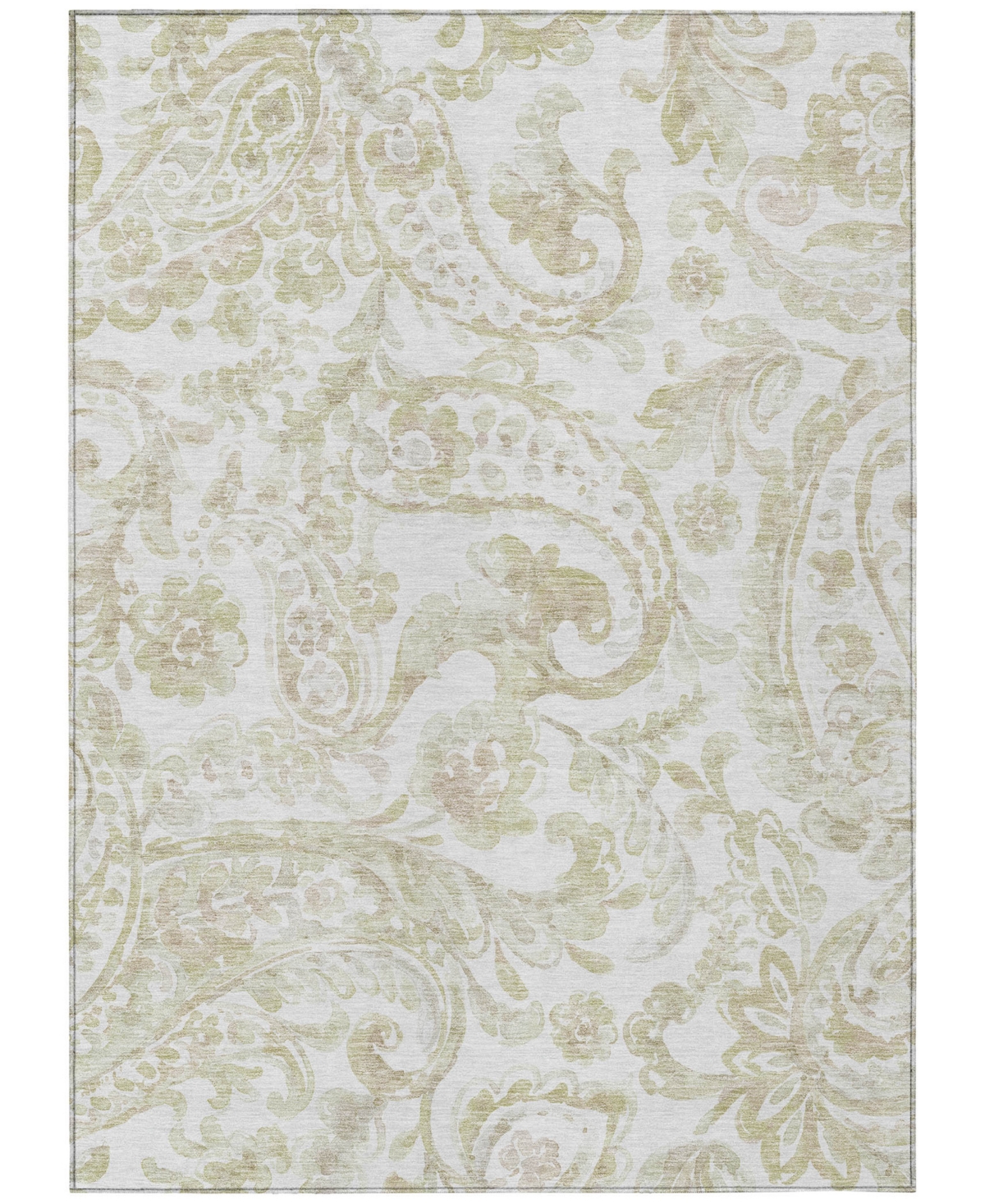 Addison Chantille Acn835 9'x12' Area Rug In Beige