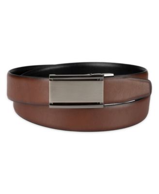 Men's 2-In-1 Reversible AlfaTech Custom Fit Pressure Locking Plaque Buckle Belt