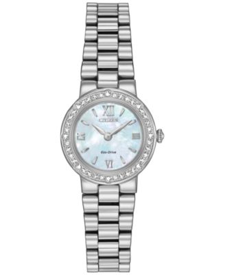 Citizen - Women's Eco-Drive Stainless Steel Bracelet Watch 23mm EW9820-54N