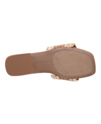 Women's Graciela Raffia Block Heel Sandals