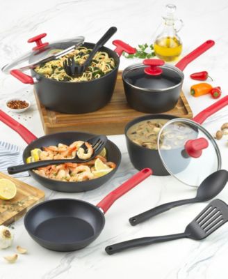 ProEase Aluminum Nonstick 12-Piece Cookware Set