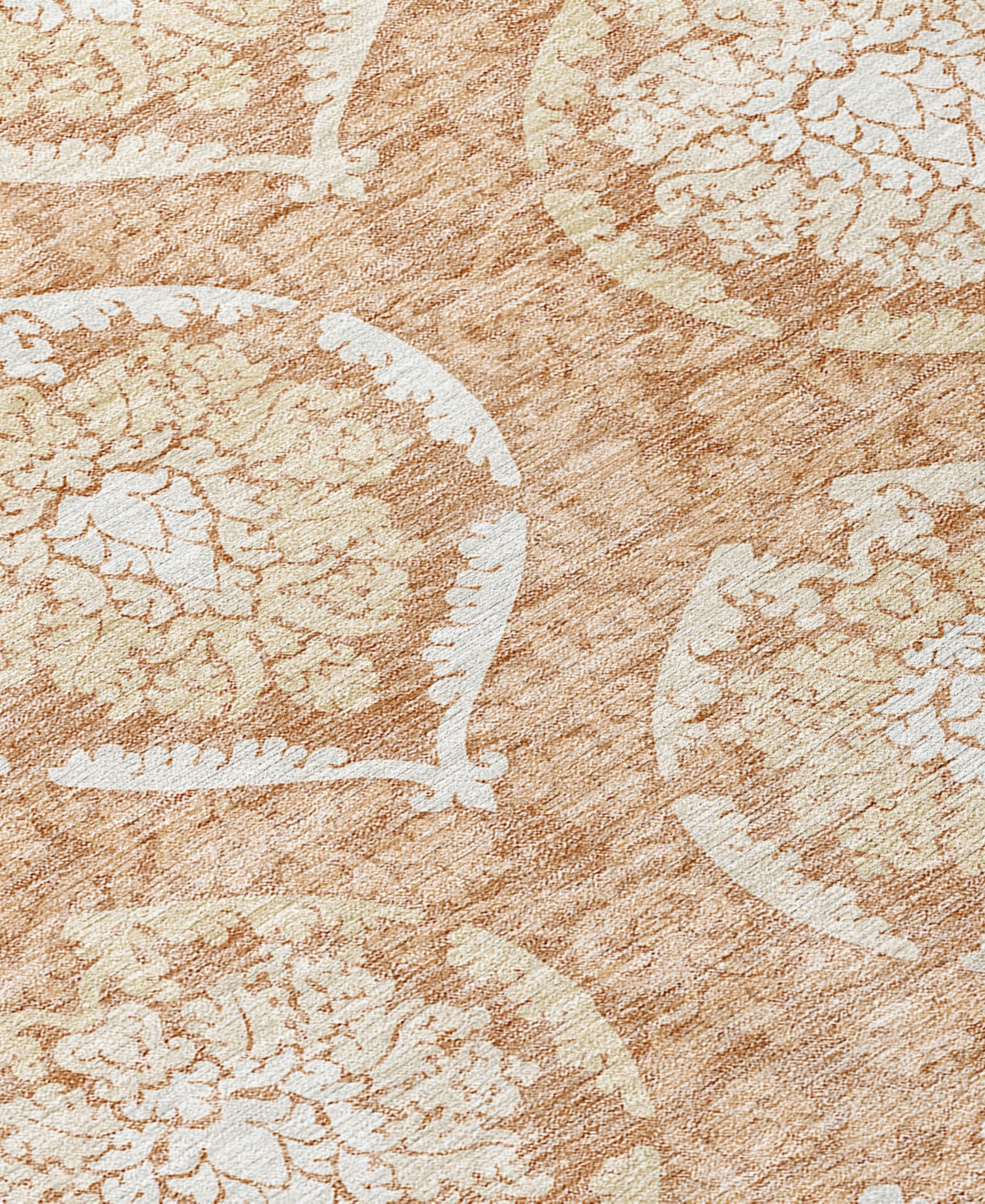 Addison Chantille Acn810 3'x5' Area Rug In Salmon