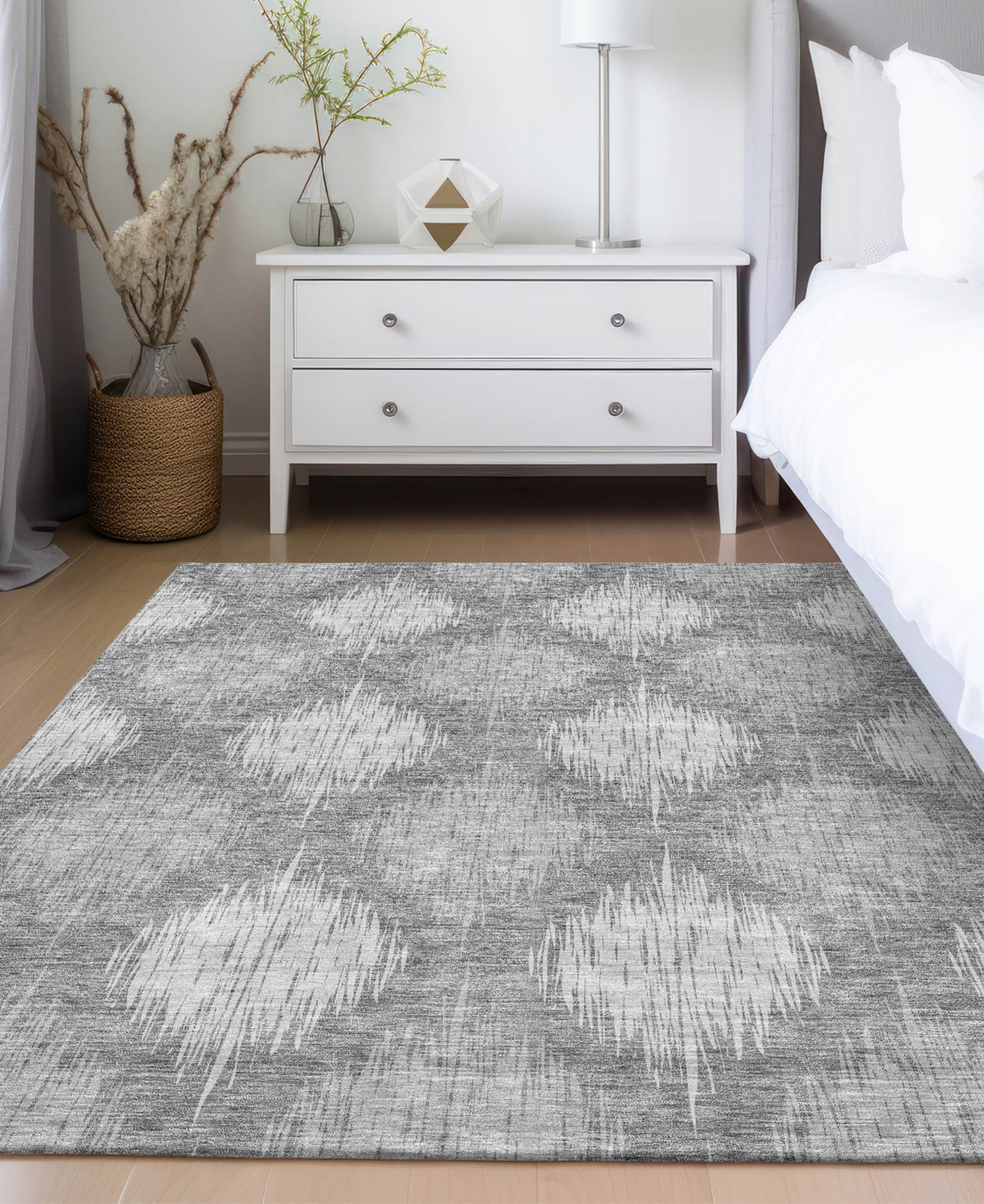 Addison Chantille Acn849 5'x7'6" Area Rug In Gray