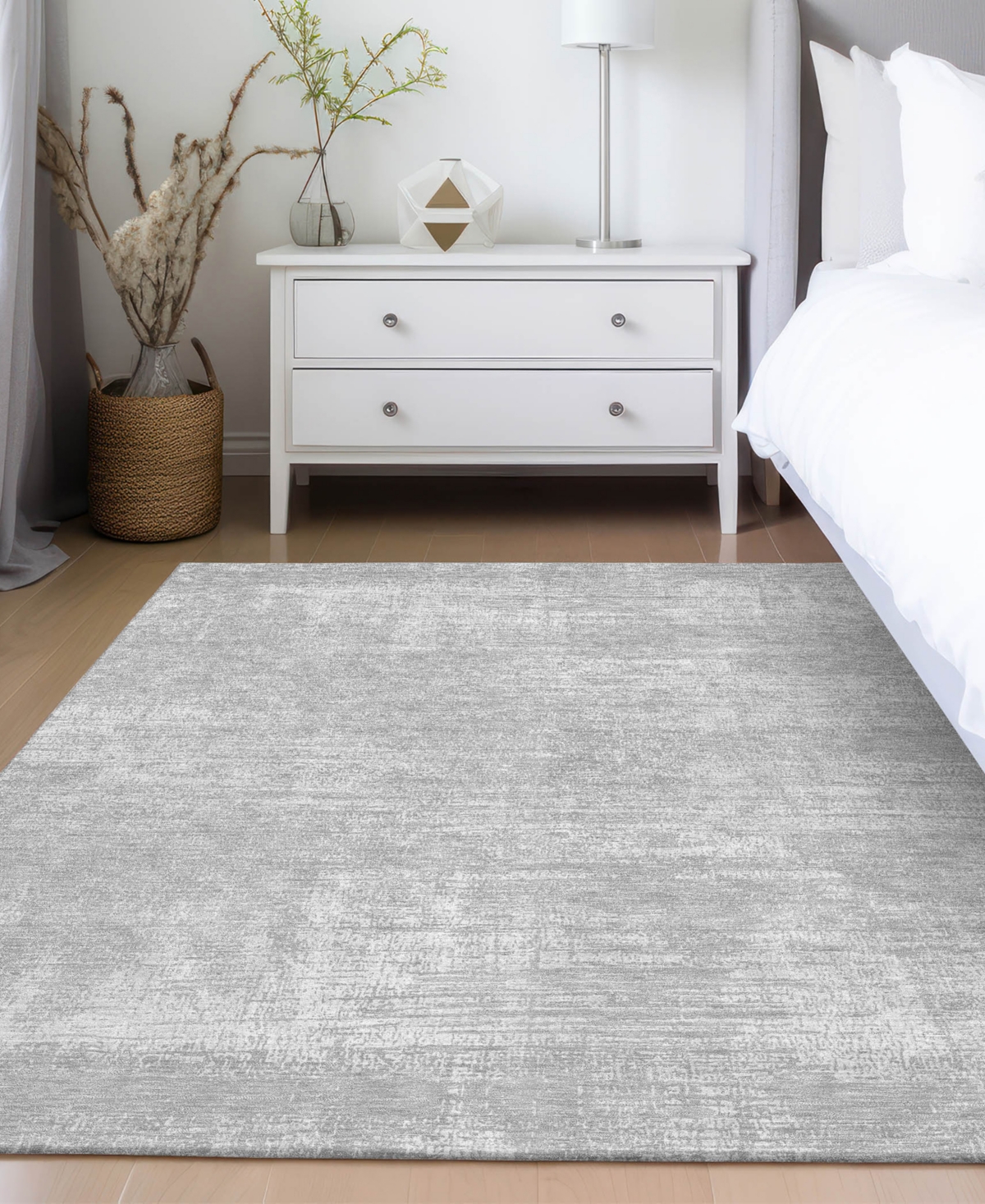Addison Chantille Acn839 9'x12' Area Rug In Silver
