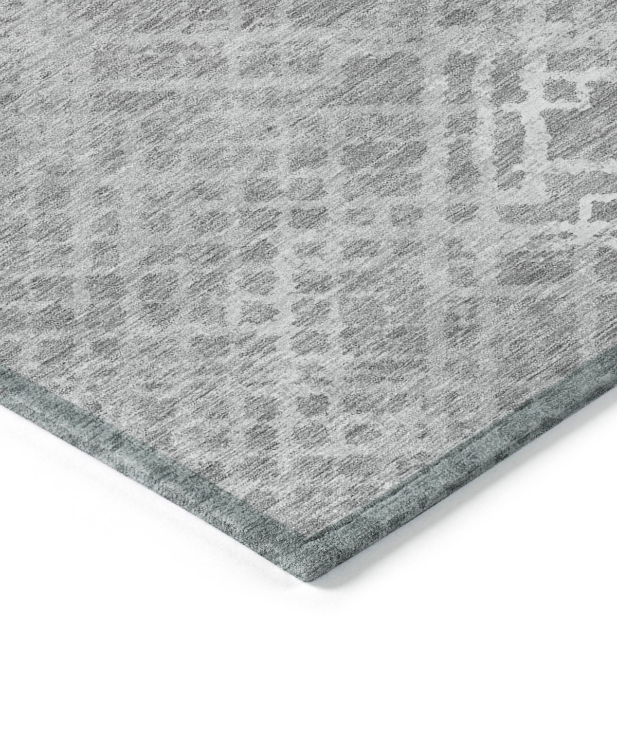 Addison Chantille Acn825 2'3"x7'6" Runner Area Rug In Gray