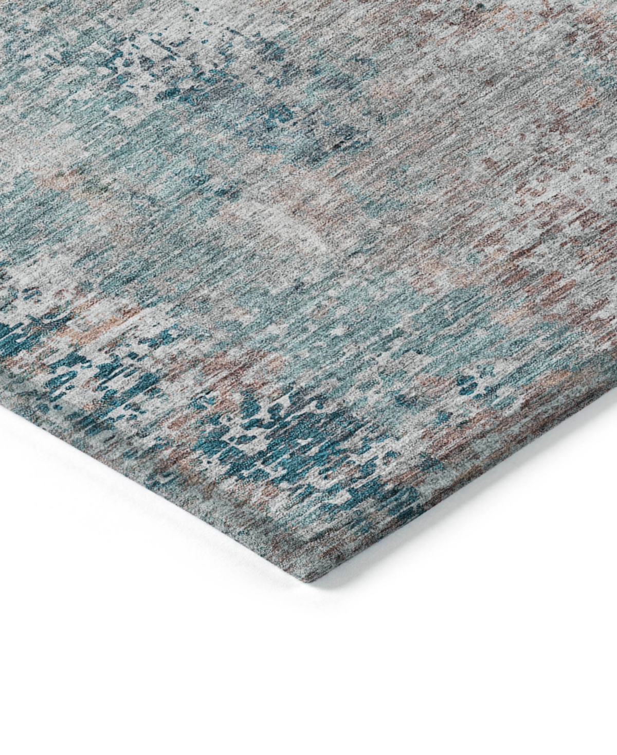Addison Chantille Acn814 2'3"x7'6" Runner Area Rug In Teal