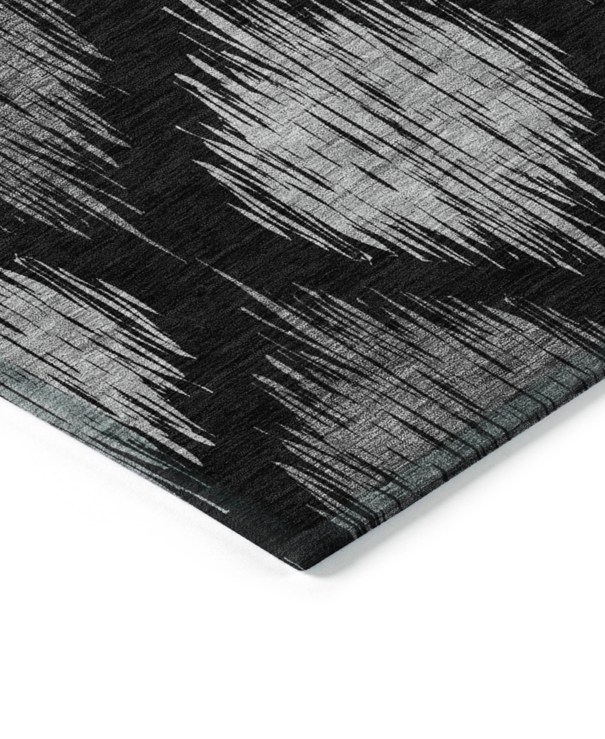 Addison Chantille Acn848 2'3"x7'6" Runner Area Rug In Black