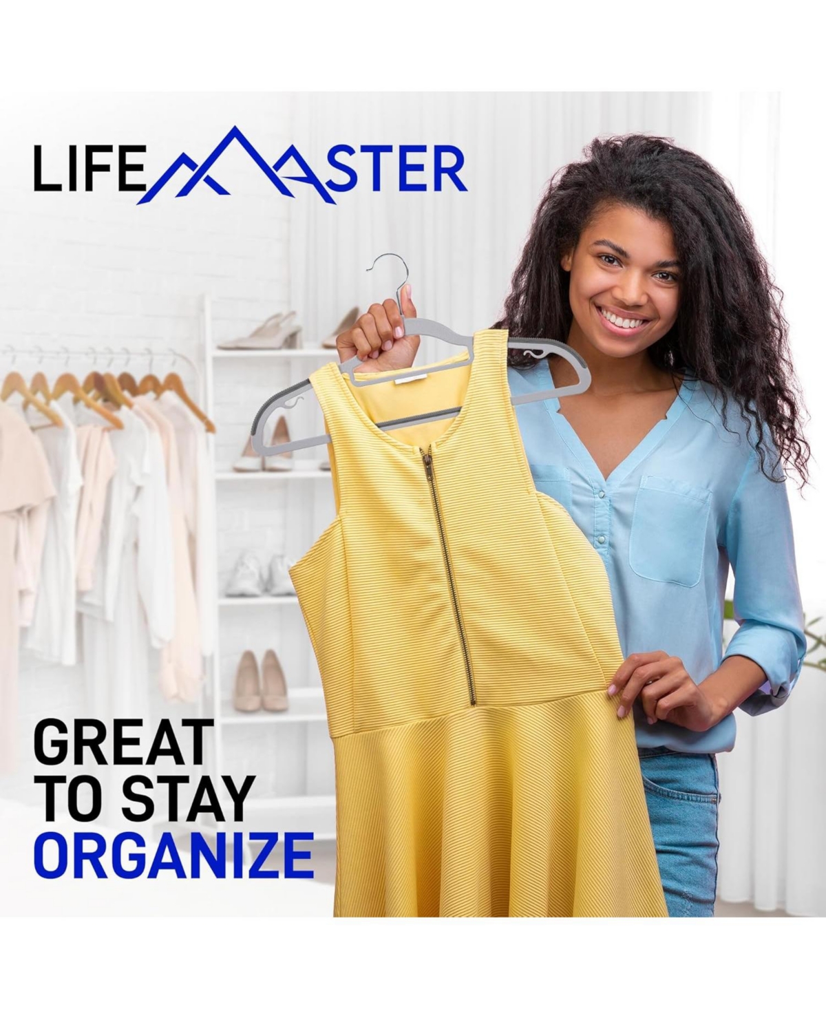 Bakken- Swiss Lifemaster Durable Non-Slip Clothes Hangers