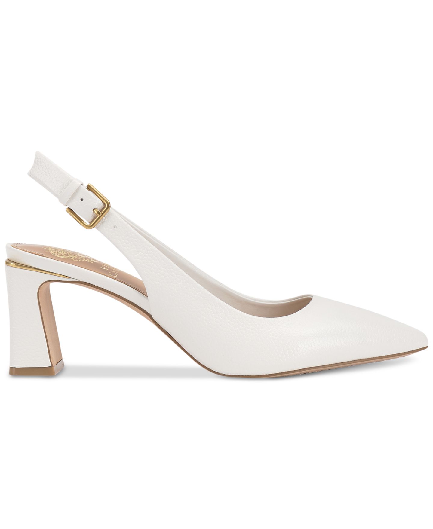Женские туфли Vince Camuto Hamden Slingback Pumps, цвет: Белый — фото 2