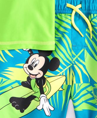 Toddler Boys Rash Guard & Swim Trunks Swimsuit, 2 Piece Set