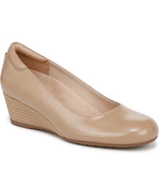 Dr. Scholl's - Women's Be Flex Round Toe Wedge Pumps