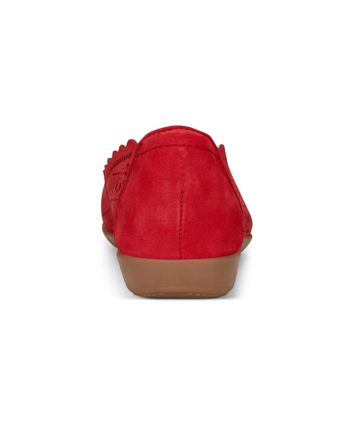 Shop Earth Women's Bria Casual Flat In Red Leather