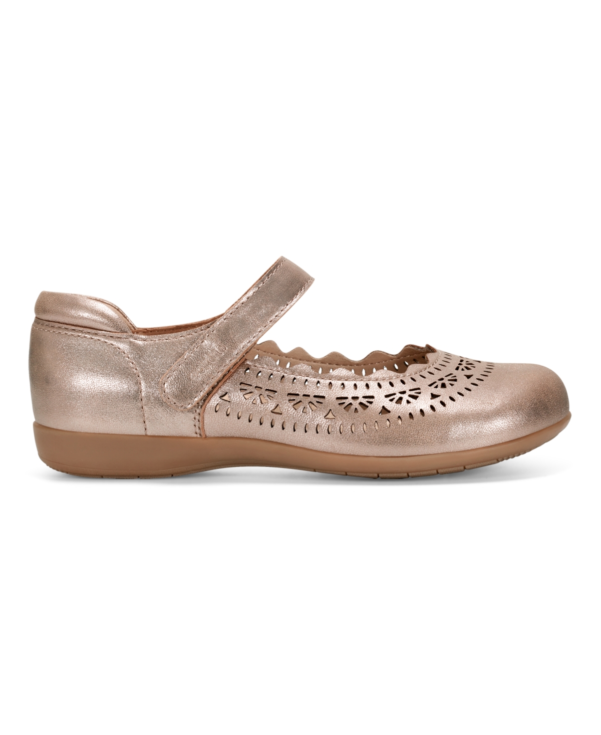 EARTH WOMEN'S BRADY MARY JANE ROUND TOE FLATS 