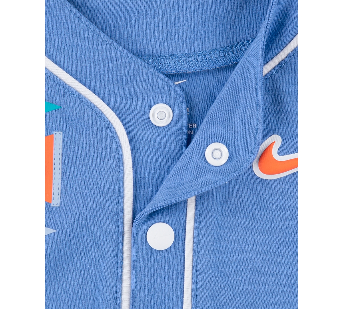 Nike Baby Short-Sleeve Jersey Coverall