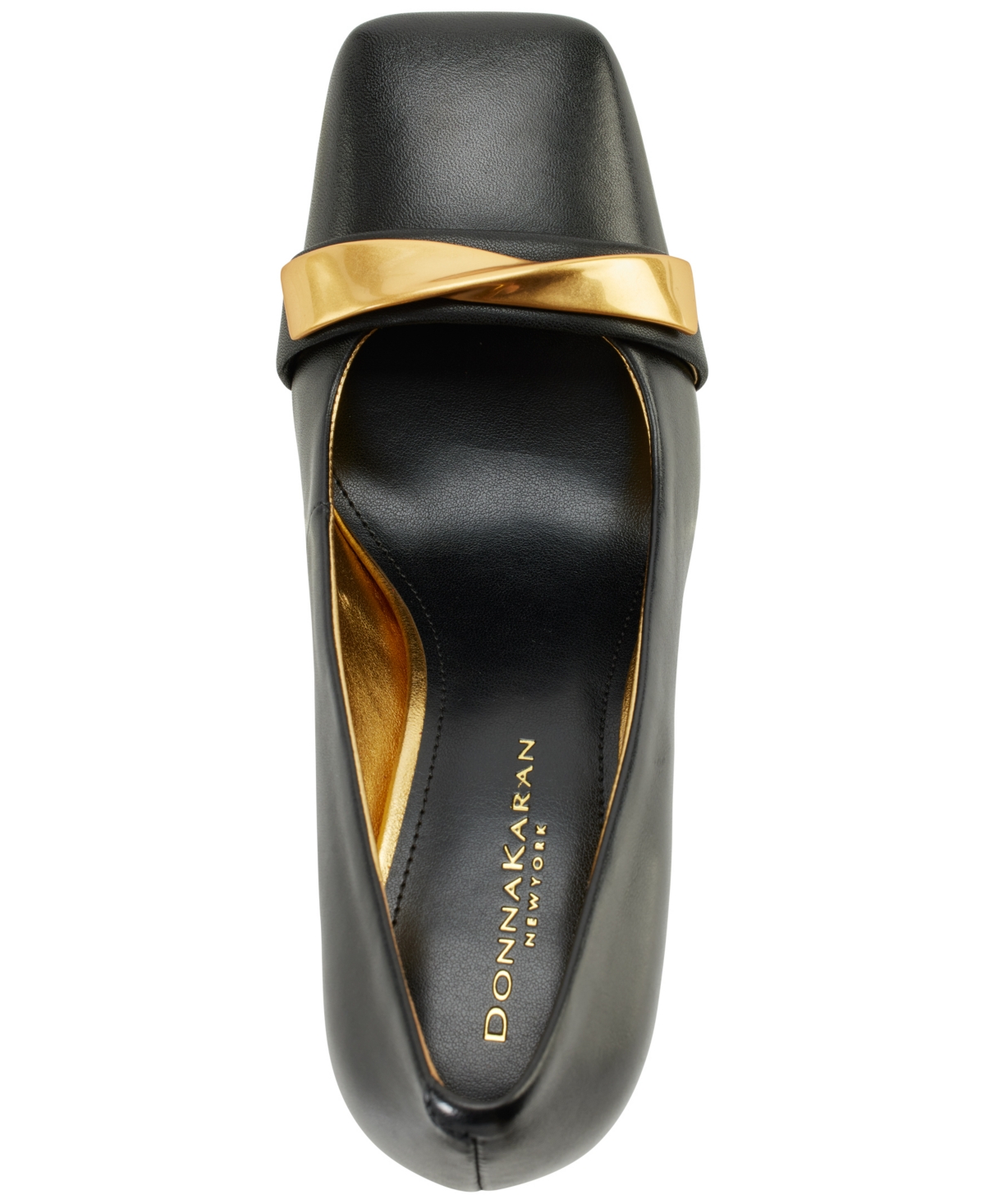 Donna Karan Women's Sabina Square Toe Pumps In Black