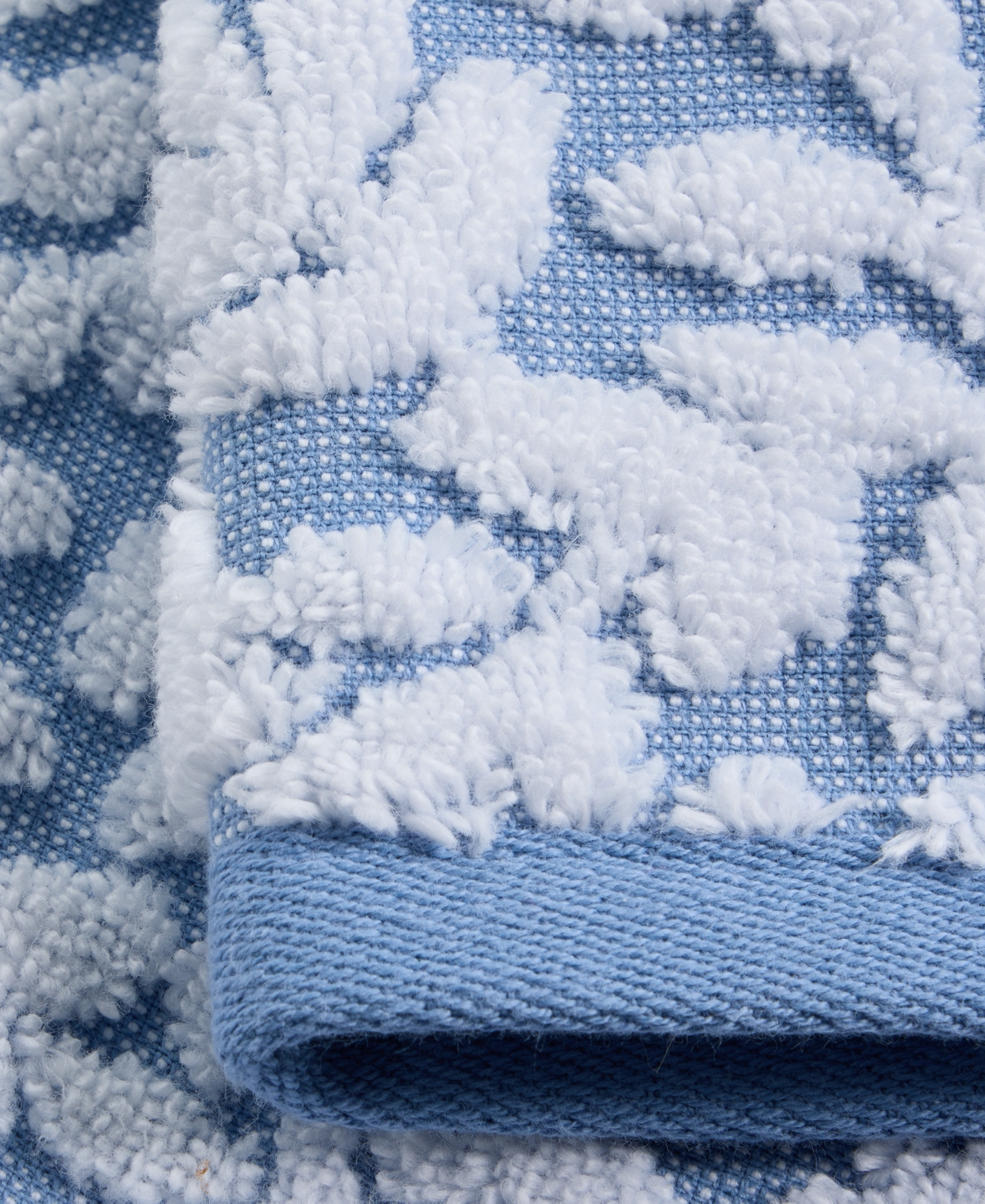 Charter Club Signature Boxwood Washcloth, 13" X 13", Exclusively At Macy's In Ocean