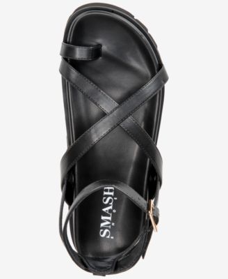 Women's Ava Sport Flat Sandals - Extended Sizes Available