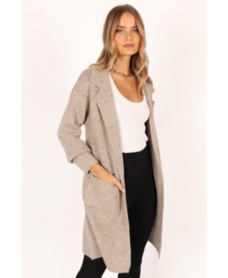 Womens Skylar Open Front Coatigan