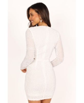 Women's Kelly Long Sleeve Sequin Mini Dress