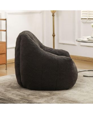 Comfy Bean Bag Chair with Memory Foam, Cozy Lounge Chair for Dorm, Bedroom, Living Room