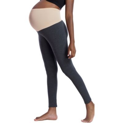 Women's Essential Stretch Secret Fit Over the Belly Maternity Leggings - Motherhood Maternity