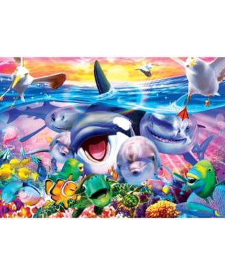 Selfies - Ocean Oddballs 500 Piece Jigsaw Puzzle