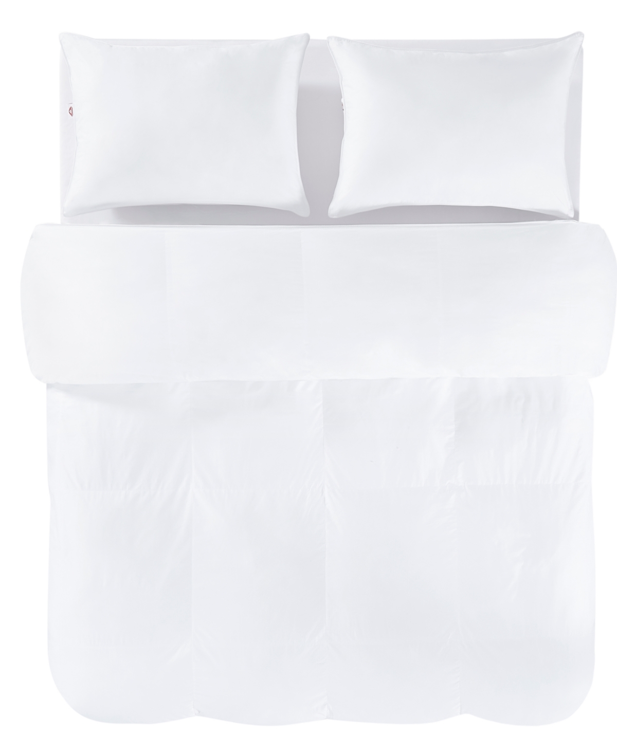 Dream Naturally All Season Primaloft Oversized Down Alternative Comforter, King In White