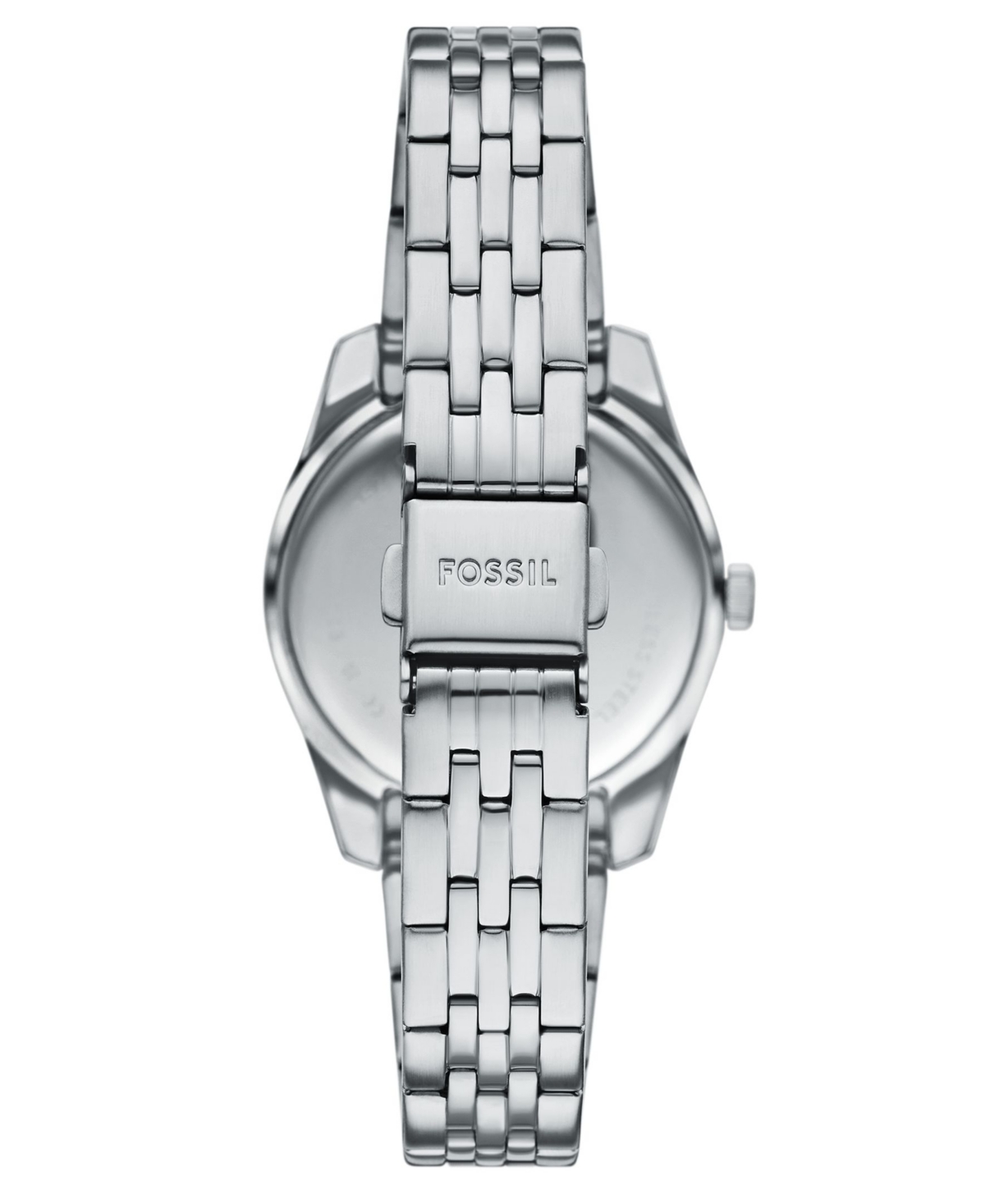 Fossil Women's Scarlette Three-hand Date Stainless-steel Watch, 32mm In Silver-tone