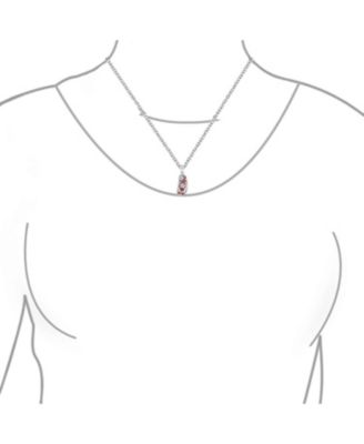 Nautical Flip Flop Pendant Necklace in Sterling Beach Sandal