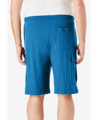Big & Tall Lightweight Jersey Cargo Shorts