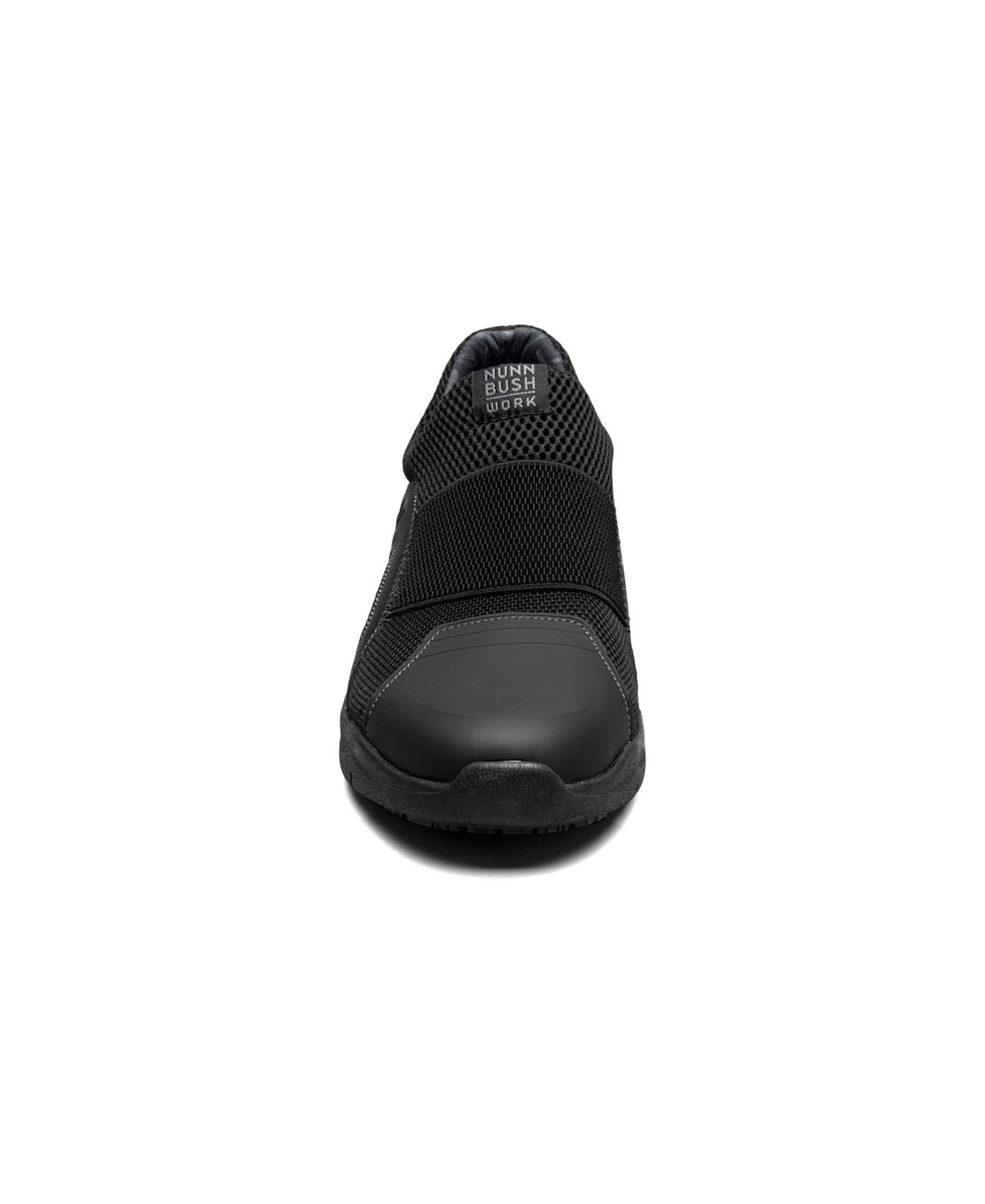 Мужские туфли Nunn Bush Grazie Work Splash Guard Slip Resistant Slip On, цвет: Чёрный — фото 6