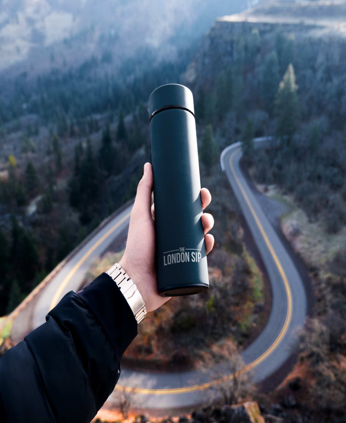 London Sip 16 Oz. Travel Tea Infuser In Teal