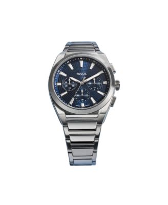 Men's Everett Chronograph Stainless Steel Watch, 44mm