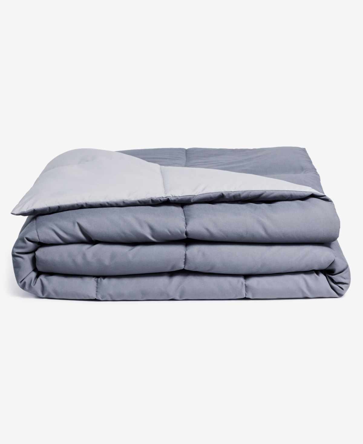 Arch Studio Microfiber Down Alternative Comforter, King, Exclusively At Macy's In Charcoal