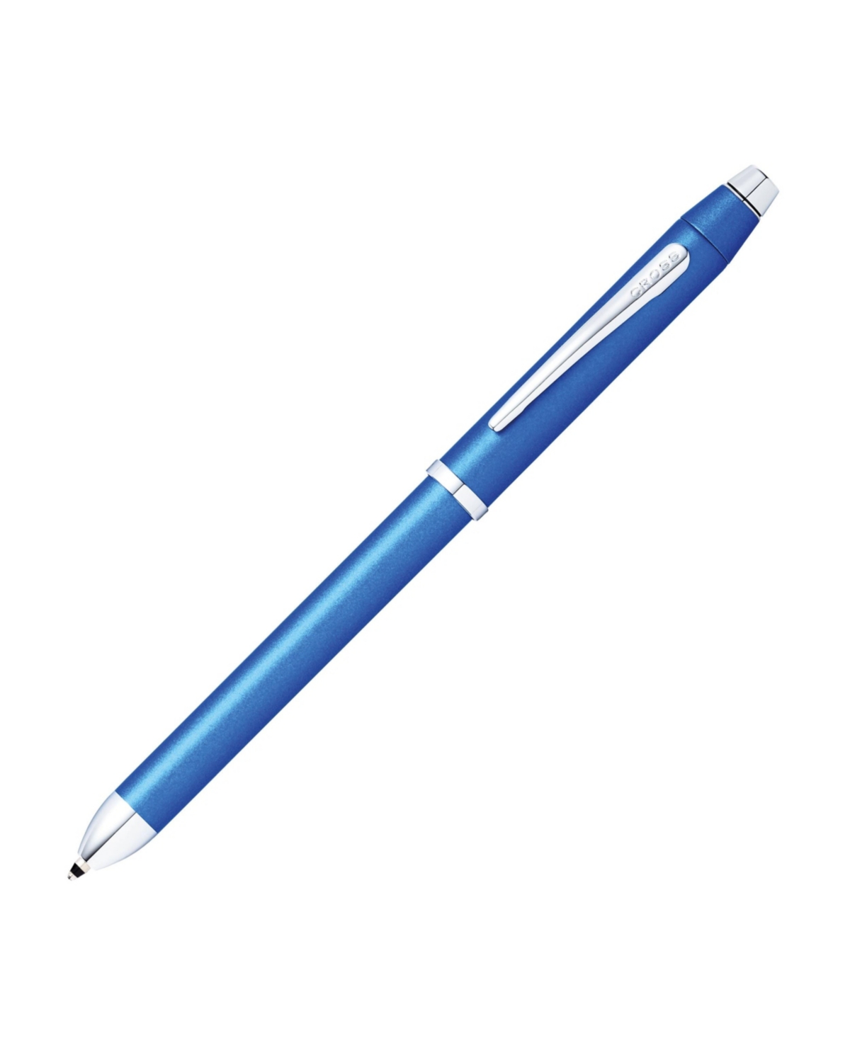 A.t. Cross Tech3+ Multi Function Pen + Pencil with Optional Stylus - Metallic blue