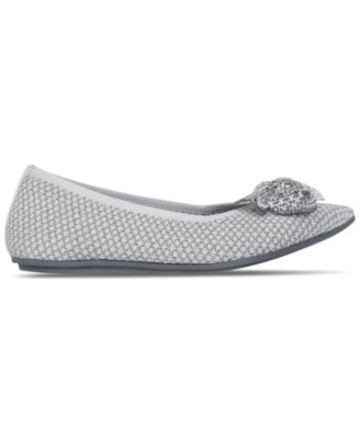 Women's Cleo Point Bow - Shimmery Shine Skimmer Flats from Finish Line