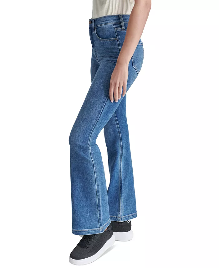 Petite Williamsburg High-Rise Flare-Leg Jeans - thumbnail 2