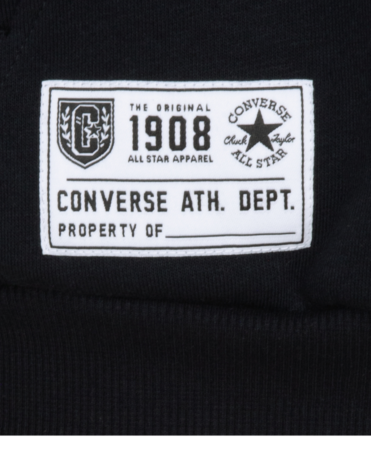Shop Converse Big Boys Retro Remix French Terry Pullover Hoodie In Black