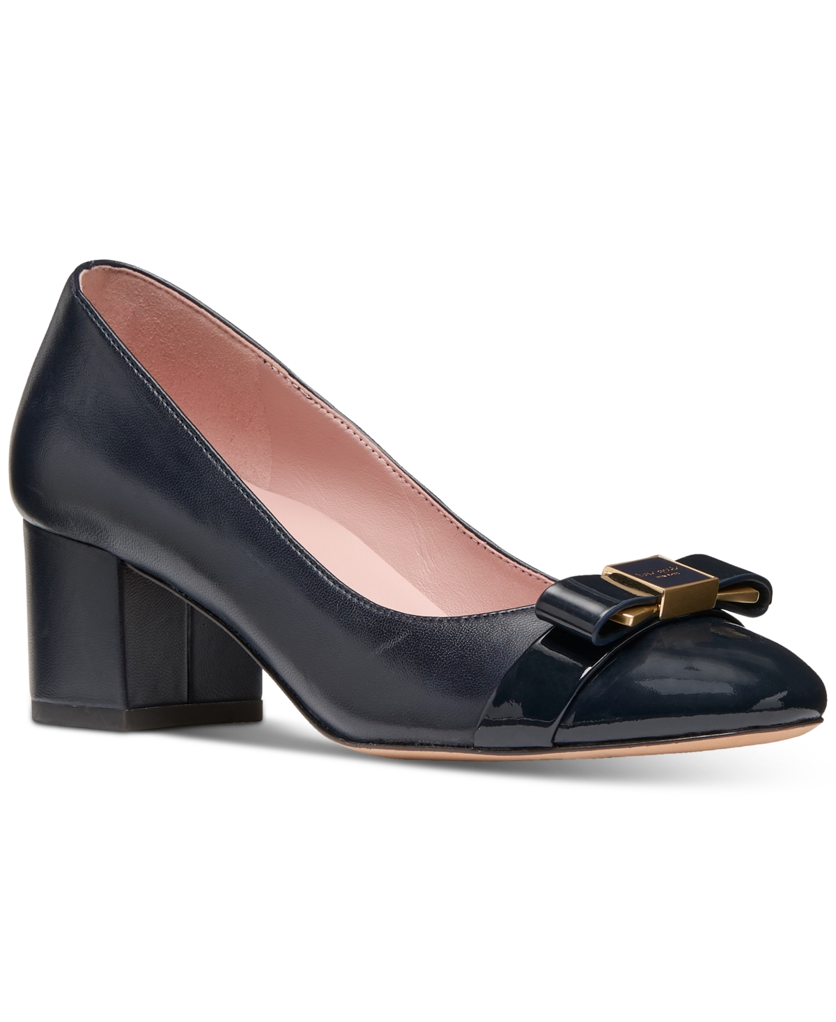 Kate Spade Women's Bowdie Slip-on Embellished Pumps In Captain Navy