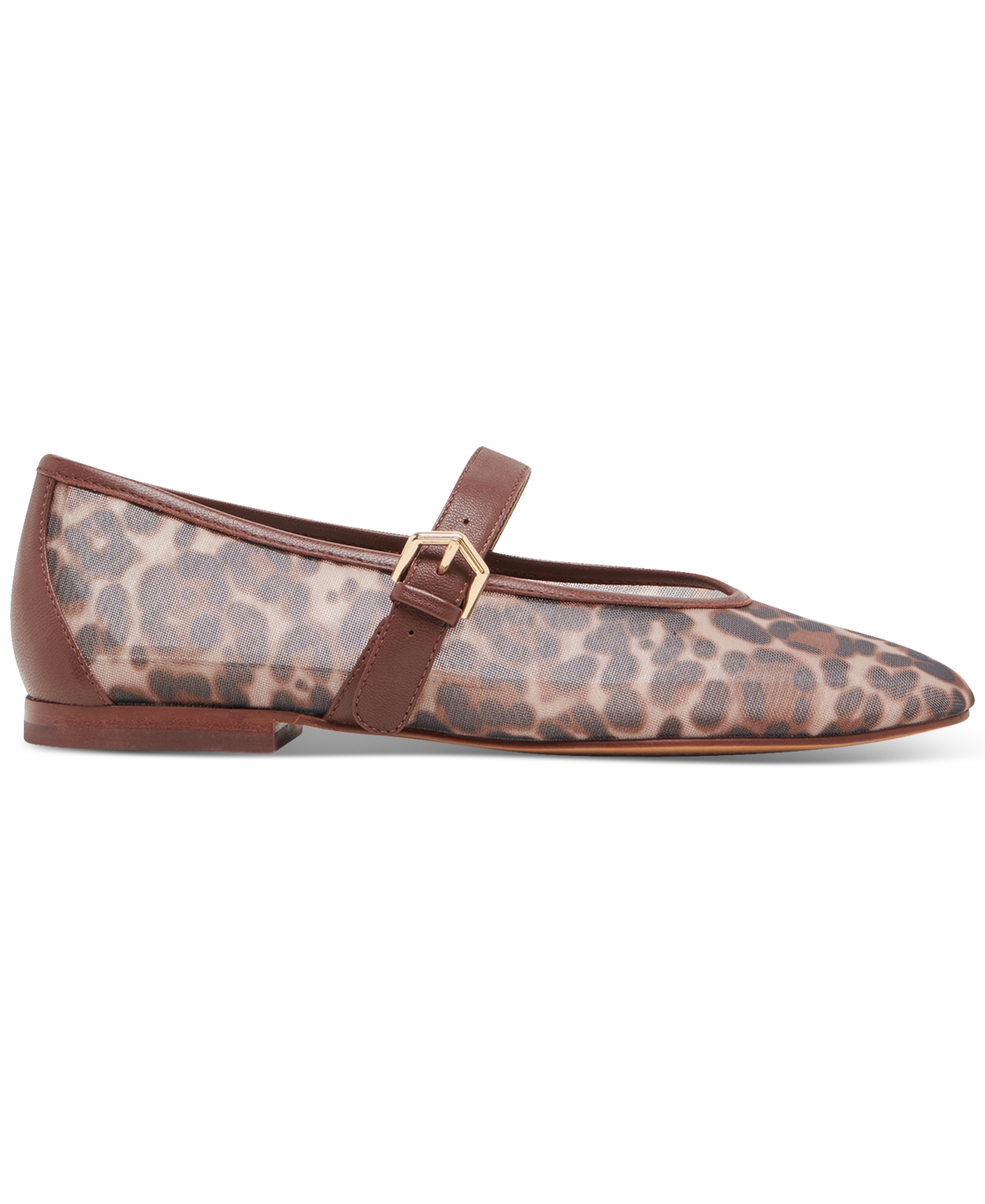 Dolce Vita Roslyn Flats Leopard Mesh In Brown Leopard Mesh
