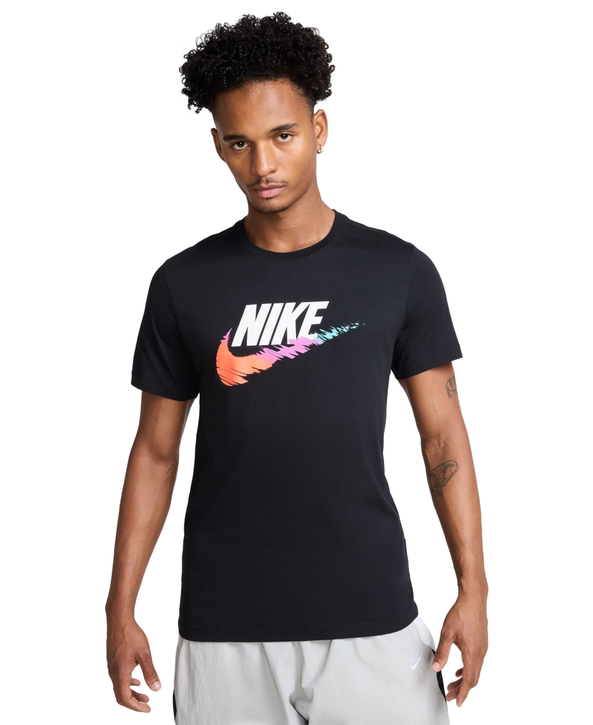 Men's Sportswear Logo T-Shirt - Black