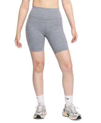 Women's One High-Waisted Side-Pocket 8" Bike Shorts