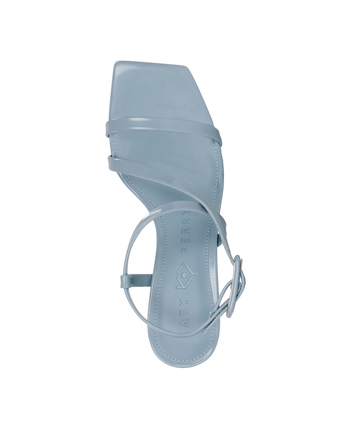 Shop Katy Perry Women's The Wandering Square Toe Sandals In Sky Blue