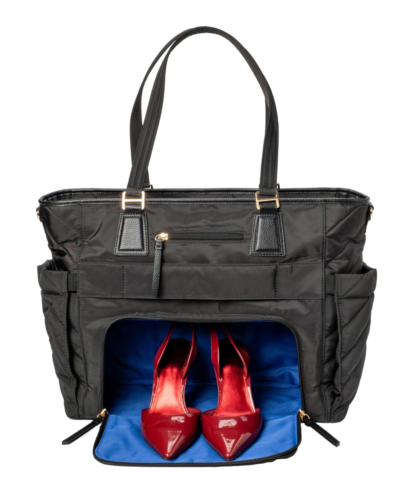 Женская сумка MinkeeBlue Convertible Organizational Ella with Lunch, цвет: Чёрный — фото 4