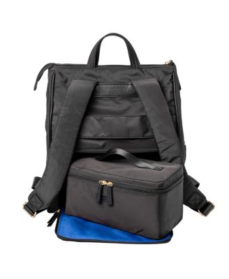 Convertible Organizational Amber Backpack with Lunch Bag