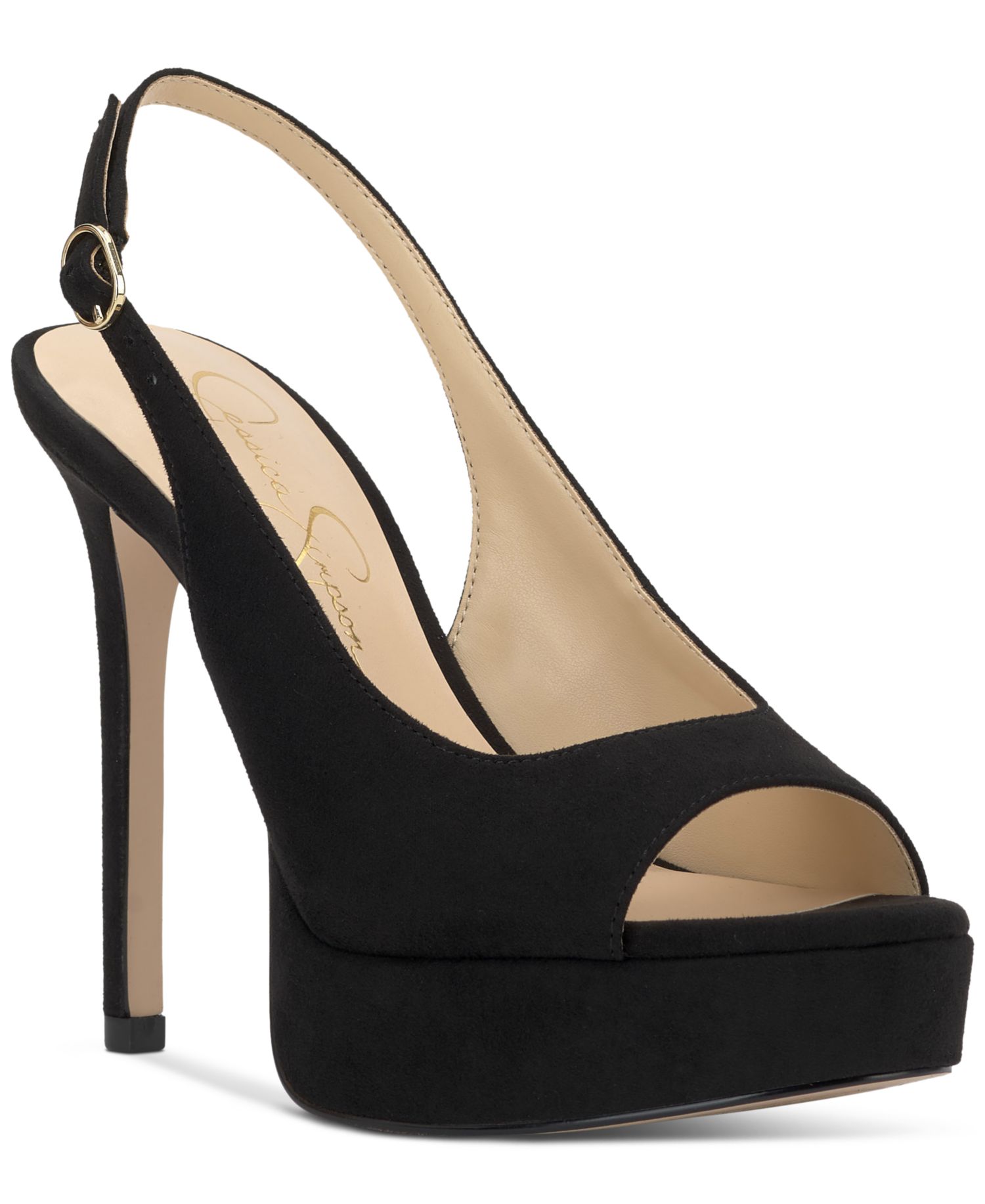 Women's Sibilla Peep-Toe Platform Stiletto Pumps