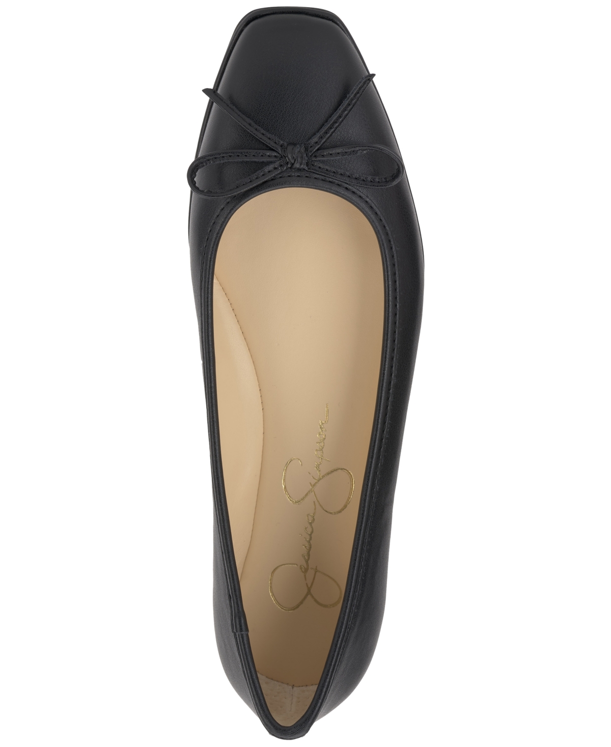 Jessica Simpson Vayrina Ballet Flat In Black