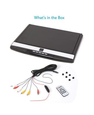 17.3'' Car Overhead Monitor with HDMI, USB, Micro SD, 1080p Support