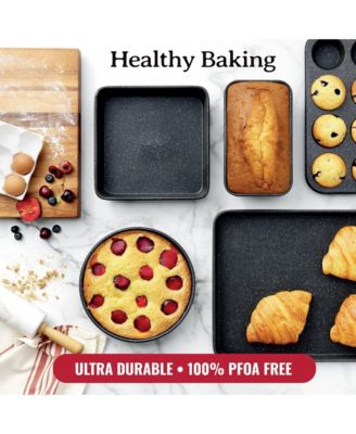 15-Piece Ultra-Durable Non-Stick Diamond Infused Cookware and Bakeware Set