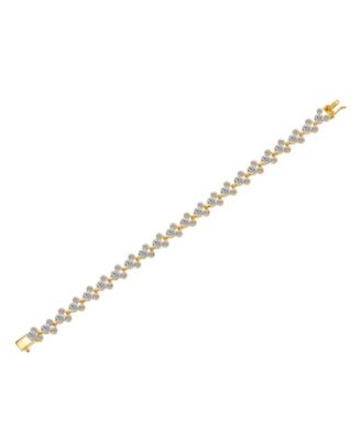 Crystal Multi Color Station Mickey Mouse Tennis Bracelet